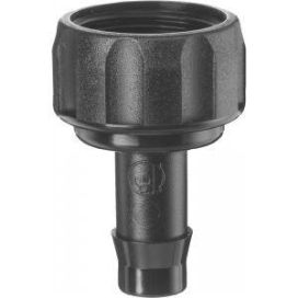 HYDROGARDEN Liitin, putki-, 13mm + 3/4" BSP-kierre