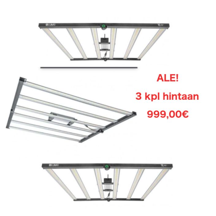 LUMii XLED v6 680W kampanja 3 KPL Kamppanjahinta 3 kpl 999,00€!!!