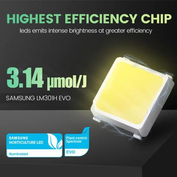Valaisin, LED-, MARS Hydro FC6500-EVO tuotekuva 2