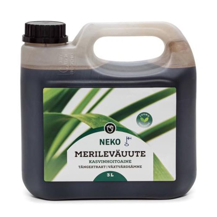 NEKO Merilevauute 3l Merilevauute vahvistaa ja elavoittaa kaikenlaisia kasveja NEKO Merilevauute 3l Merilevauute vahvistaa ja elavoittaa kaikenlaisia kasveja