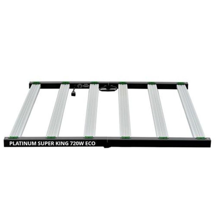 Platinum King LED Eco 720W Nykyaikainen ja tehokas tayden spektrin himmennettava LED-kasvivalaisin integroidulla Platinum King LED Eco 720W Nykyaikainen ja tehokas tayden spektrin himmennettava LED-kasvivalaisin integroidulla