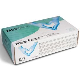 NELSON GARDEN Käsineet, kertakäyttö, nitriili 100kpl, L