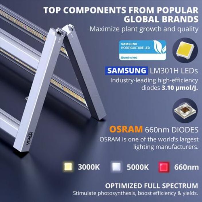 Valaisin, LED-, ViparSpectra KS3000 320W tuotekuva 4