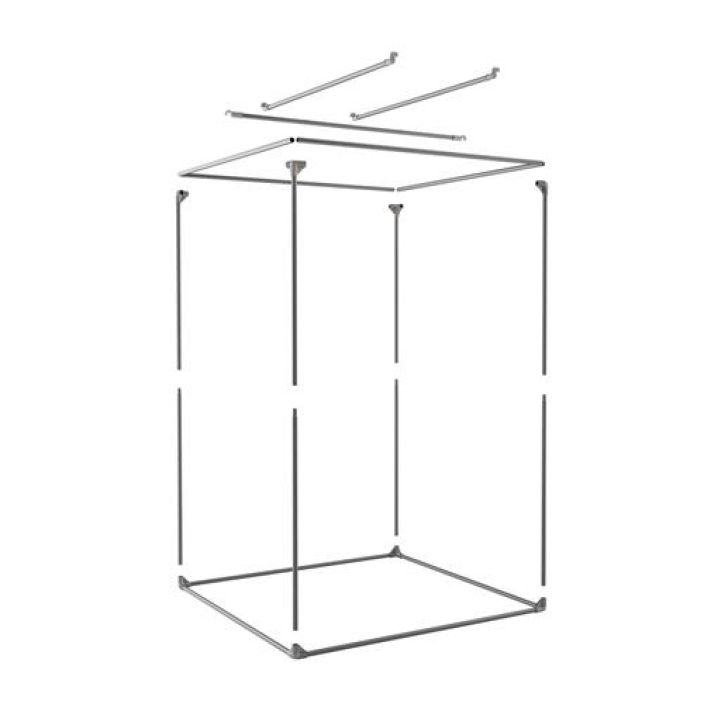 Kasviteltta, Royal Room 2.0 C150, 150x150x200cm tuotekuva 4