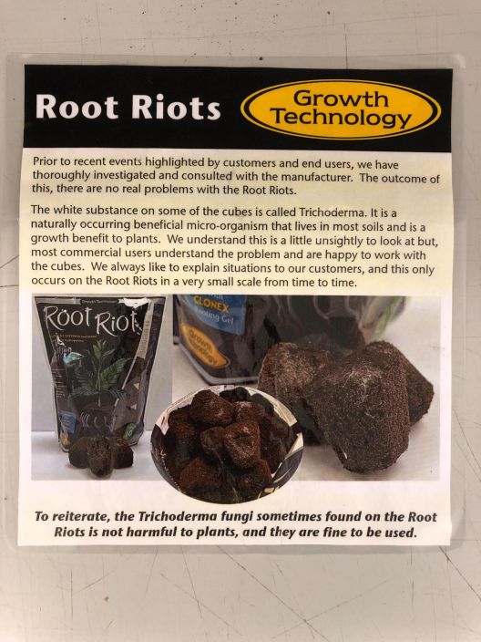 Root Riot juurrutussieni 24kpl ja alusta Siementen idattamiseen ja taimien juurruttamiseen, sopii kaikille kasvualustoille
