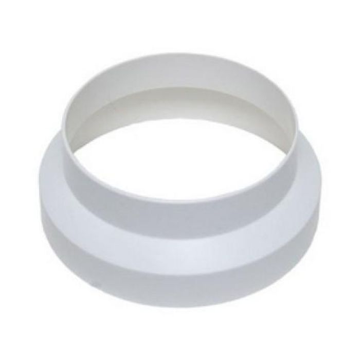 Muuntopala ø 125mm/100mm Muuntopala ilmanvaihtoputkelle PVC ø 125mm/100mm