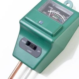 pH/kosteus-mittari multaan