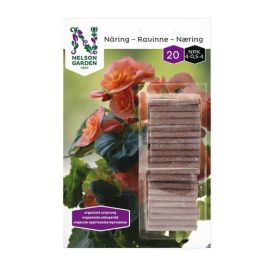 NELSON GARDEN Ravinne, orgaaniset ravinnepuikot 20kpl, Nelson 6774