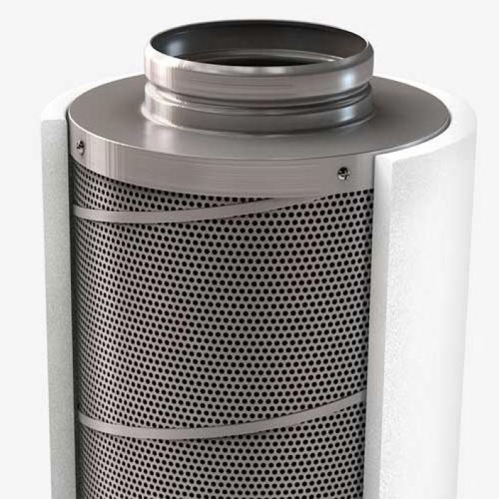 Aktiivihiilisuodatin, Prima Klima, Carbon Filter, 240-360m3/h, ø 100mm tuotekuva 1 Aktiivihiilisuodatin, Prima Klima, Carbon Filter, 240-360m3/h, ø 100mm tuotekuva 1