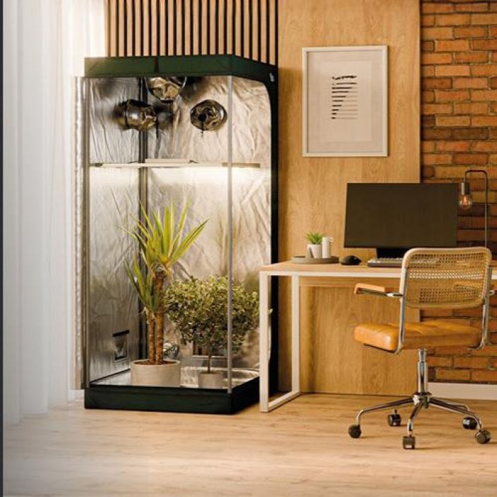 Kasviteltta, Royal Room 2.0 C120S, 120x60x180cm tuotekuva 5