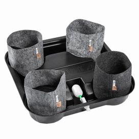 Megapot Multipot 4, viljelyjärjestelmä, passiivinen, 4-paikkainen 