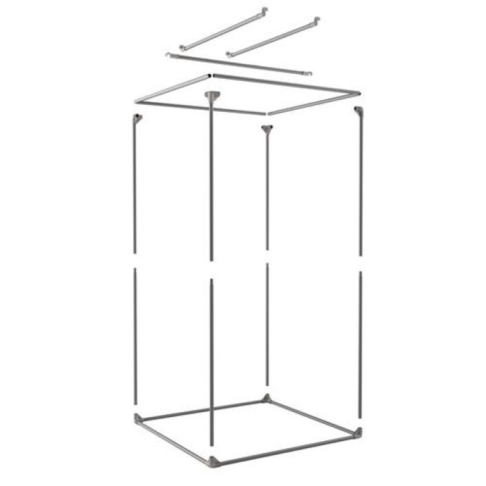 Kasviteltta, Royal Room 2.0 C120, 120x120x200cm tuotekuva 4