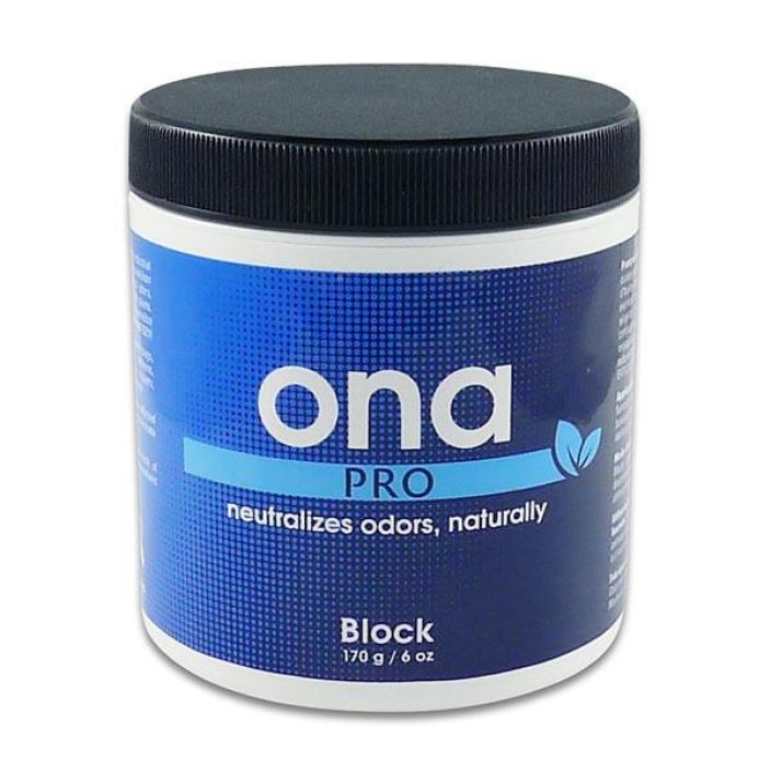ONA Block Pro 170g Luonnon eteerisista oljyista koostuva ilmanraikastin