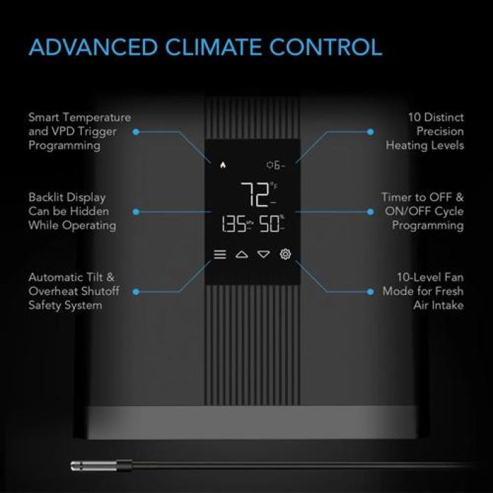 Kasvihuonelämmitin, AC Infinity Thermoforge T3 tuotekuva 1